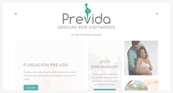 Desktop Screenshot of previda.org